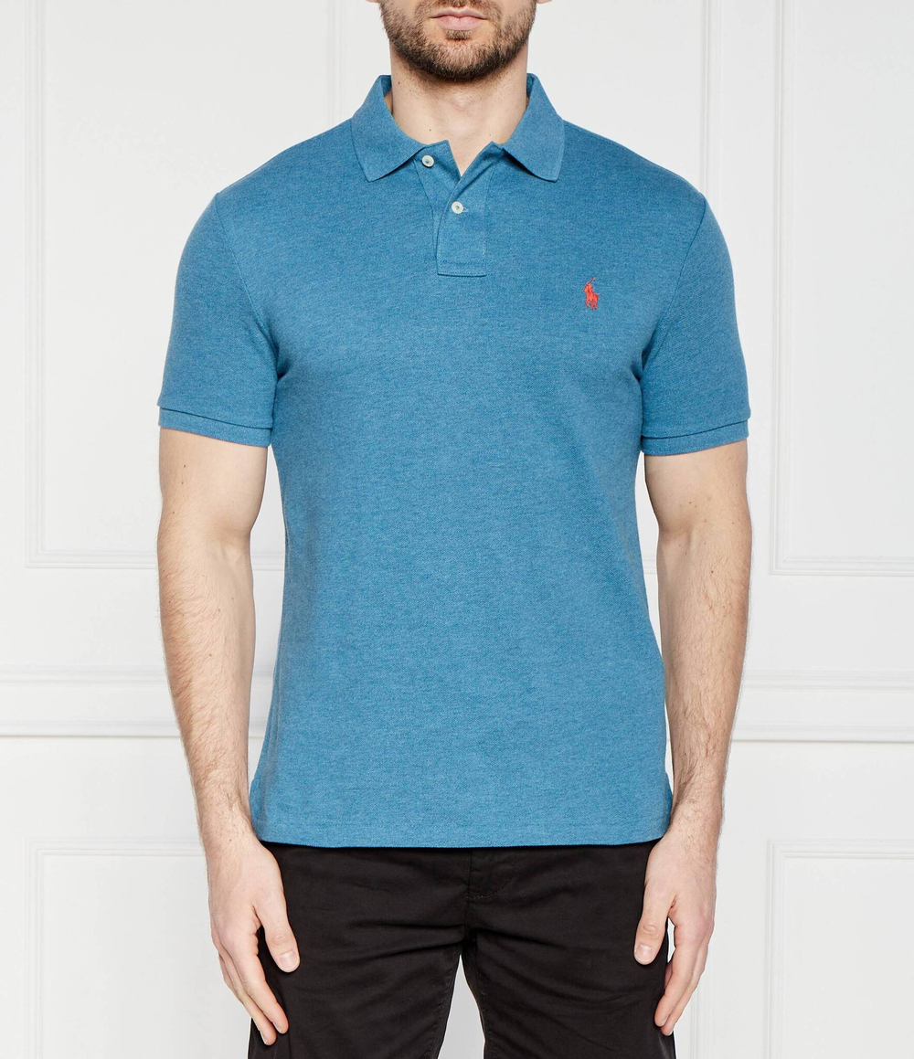 Поло POLO RALPH LAUREN - голубой(710680784)