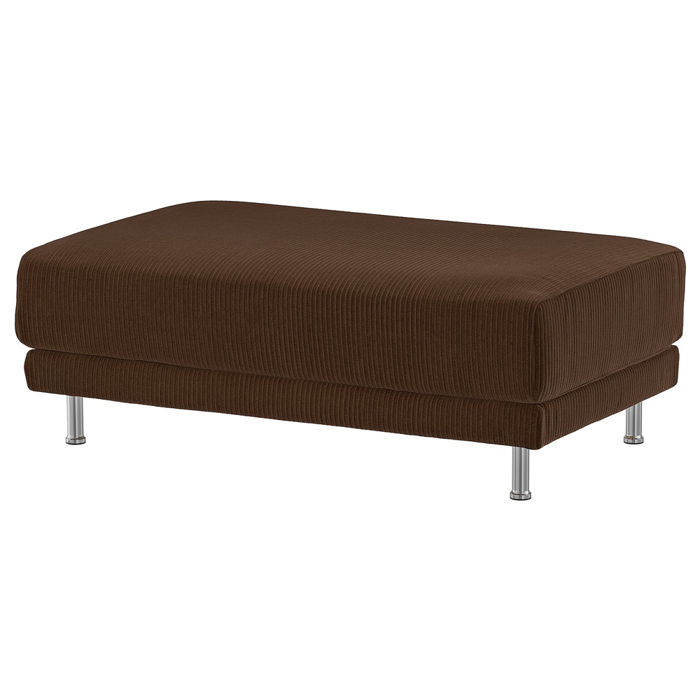 IKEA UPPÅKRA  (ИКЕА УППОКРА)  -  Чехол на пуф-подставку для ног - Самсала тёмно-коричневый