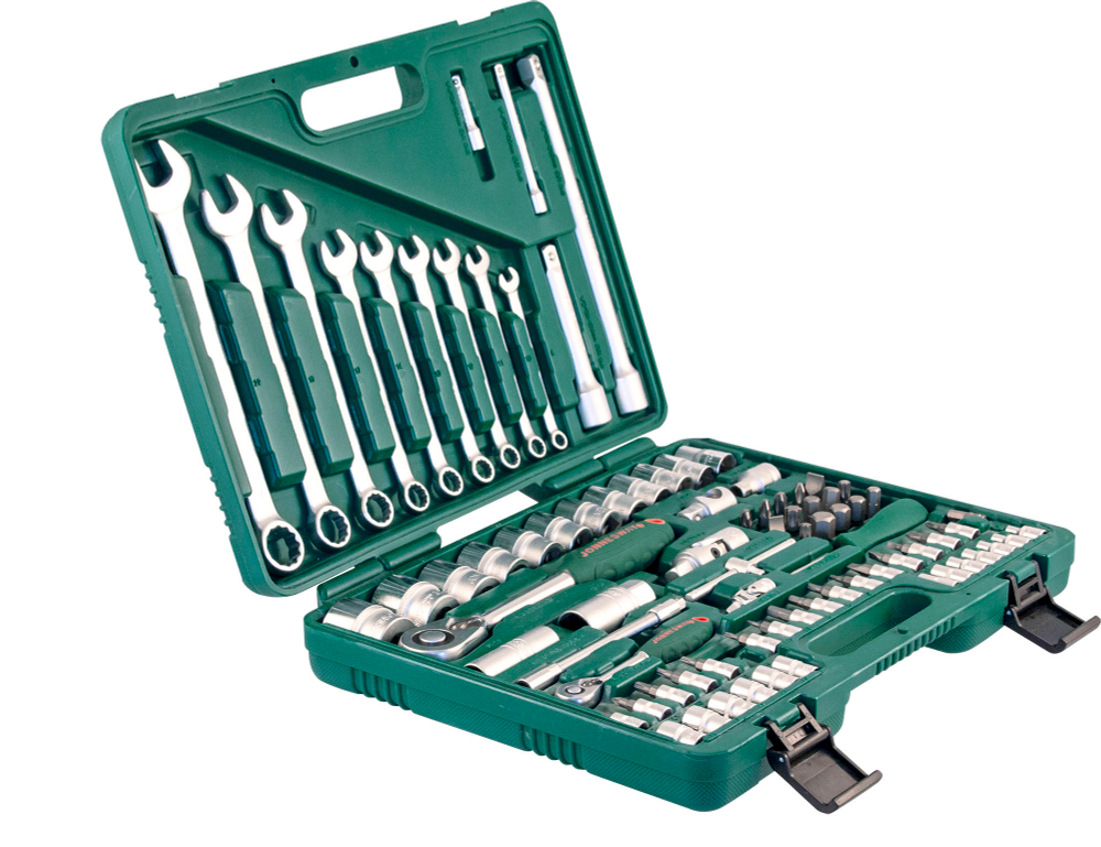 S04H52482S Набор инструмента универсальный 1/4", 1/2"DR, 82 предмета