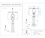 Настольная лампа Kink Light Милта 07703-T,20-21(01)