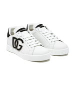 Кожаные кроссовки Dolce & Gabbana - белый(CK1545 AC330)