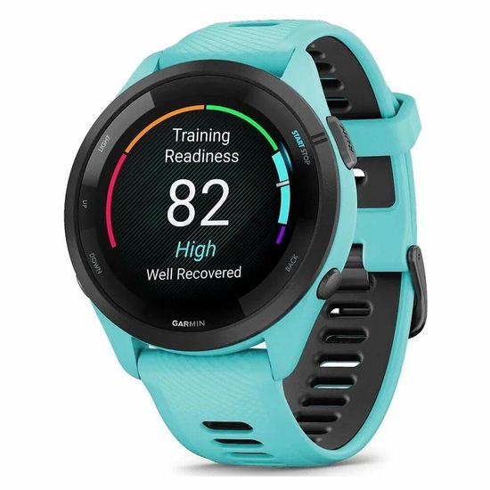 Умные часы Garmin Forerunner 265 Music Aqua (010-02810-12)