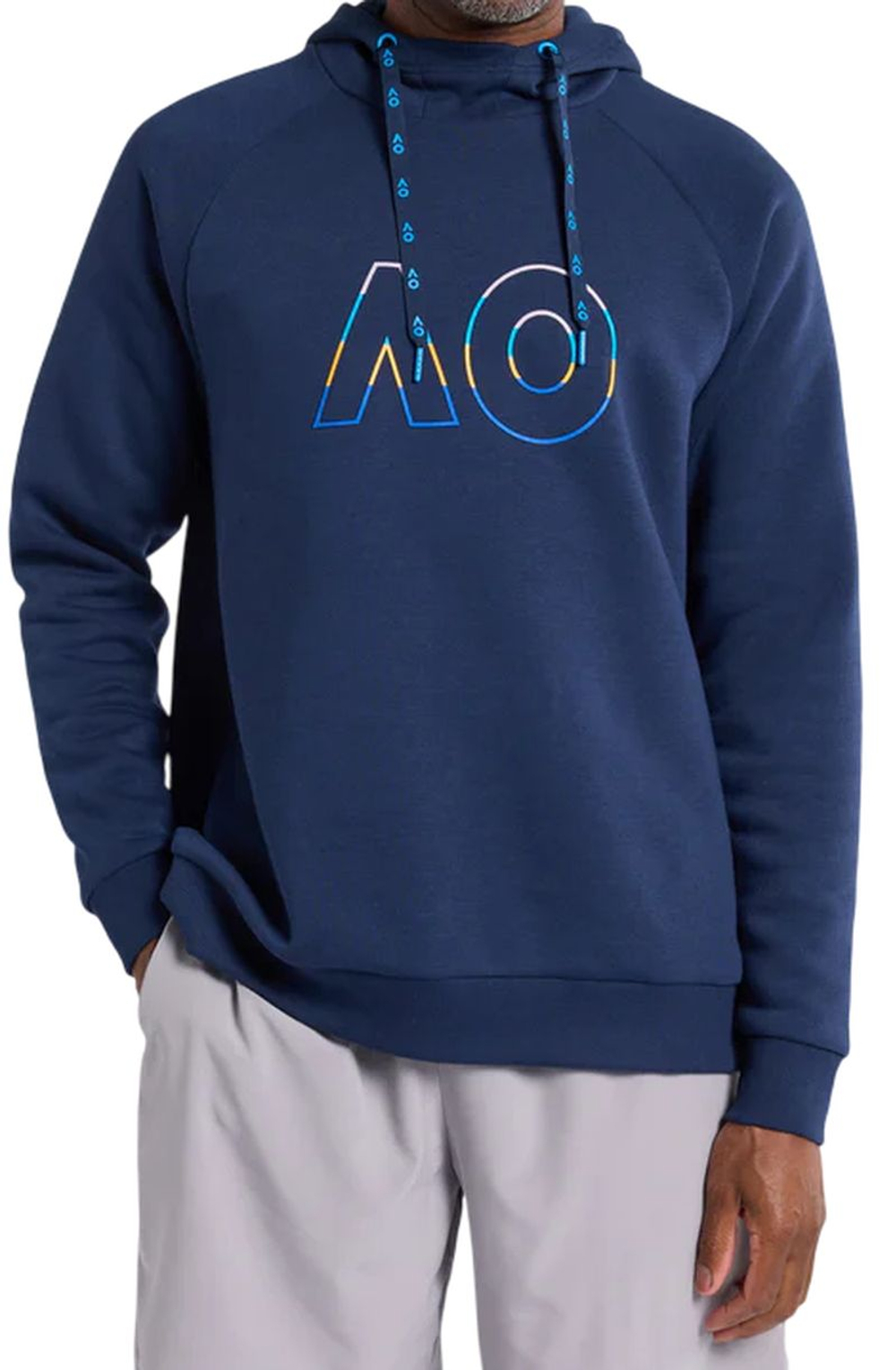 Мужская теннисная толстовка Australian Open Logo Raglan