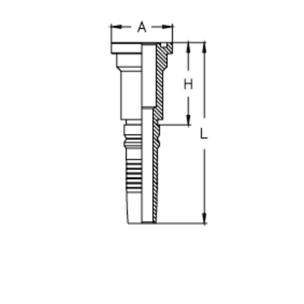 Фитинг DN 25 SFL 1.1/4 50.8 Interlock