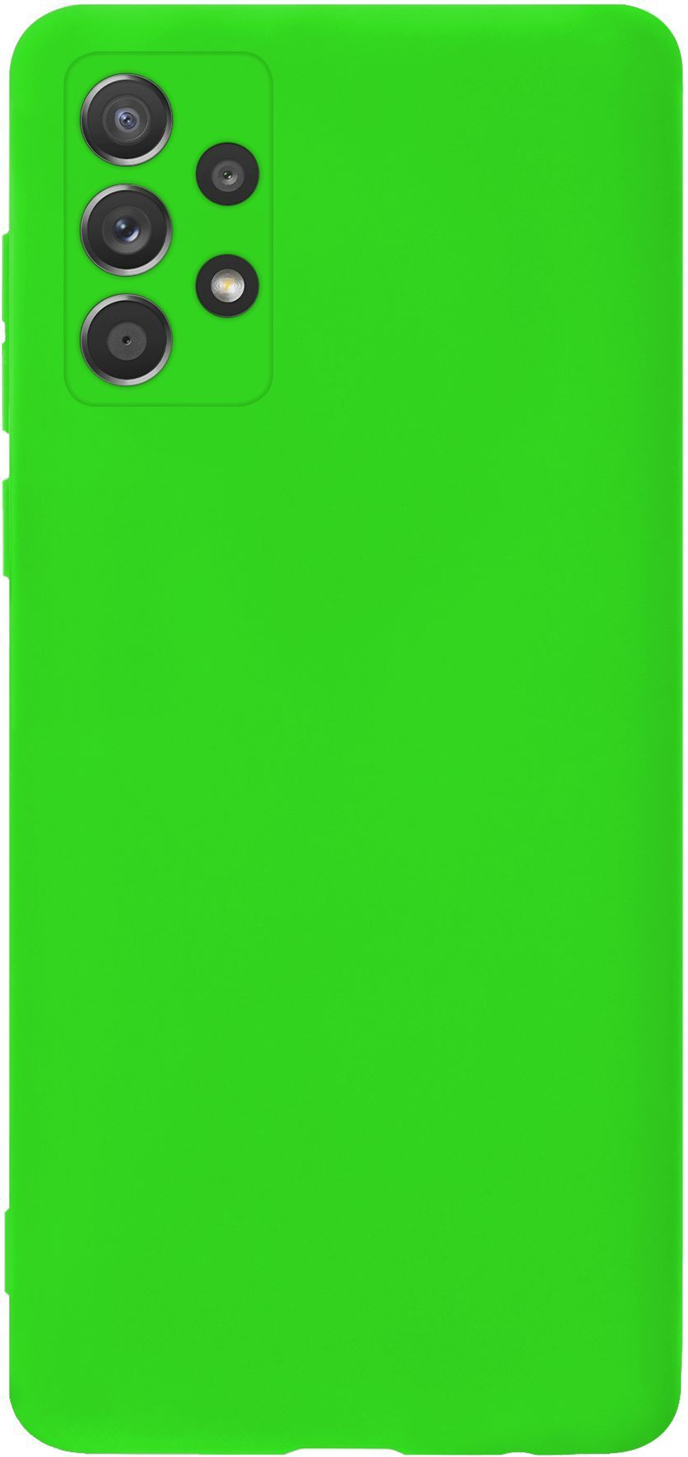 Мягкий Soft Touch чехол из силикона для SAMSUNG GALAXY A52 / A52s с бархатной подкладкой