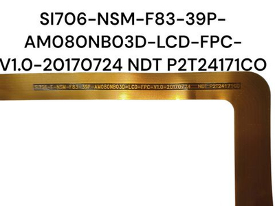 si706-f-nsm-f83-39p-am080nb03d  шлейф дисплея для DIGMA PLANE 8548S 3G PS8161PG