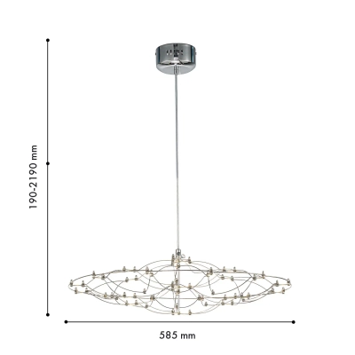 Подвесная люстра Thinner 4305-6P. ТМ Favourite