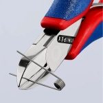 Кусачки боковые для электроники 115 мм Knipex 77 02 115