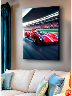 Картина "Ferrari P", для интерьера 50х70см 1шт.