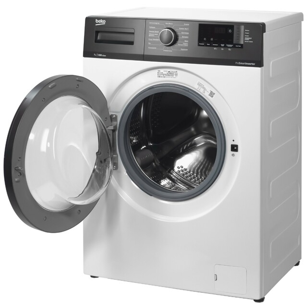 Стиральная машина Beko WHE7612XBWI RUKZ BX B7S