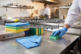 🧽 Чистота на кухне начинается с правильного инвентаря!
