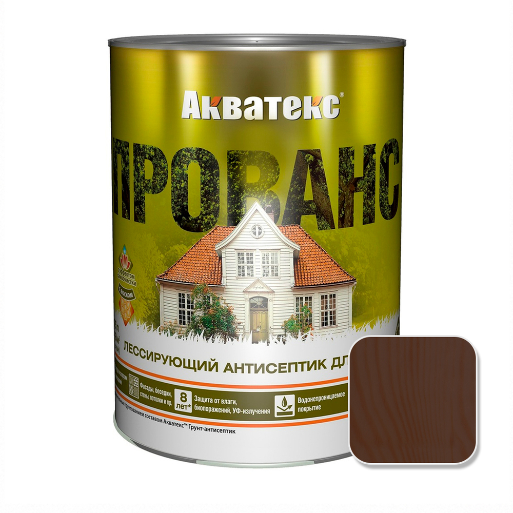 Антисептик АКВАТЕКС ПРОВАНС Орех . 0,75л