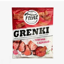 Гренки Flint Салями неаполитано  100 гр