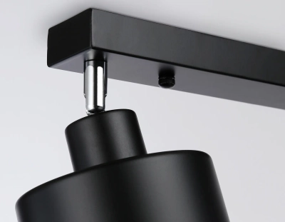 Настенно-потолочный спот в стиле лофт TR8142/2 BK черный E27*2 max 40W 340*120*180