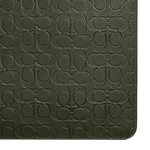 COACH Tablet Leather Clutch Laptop Sleeve Laptop Bag Large Unisex Black