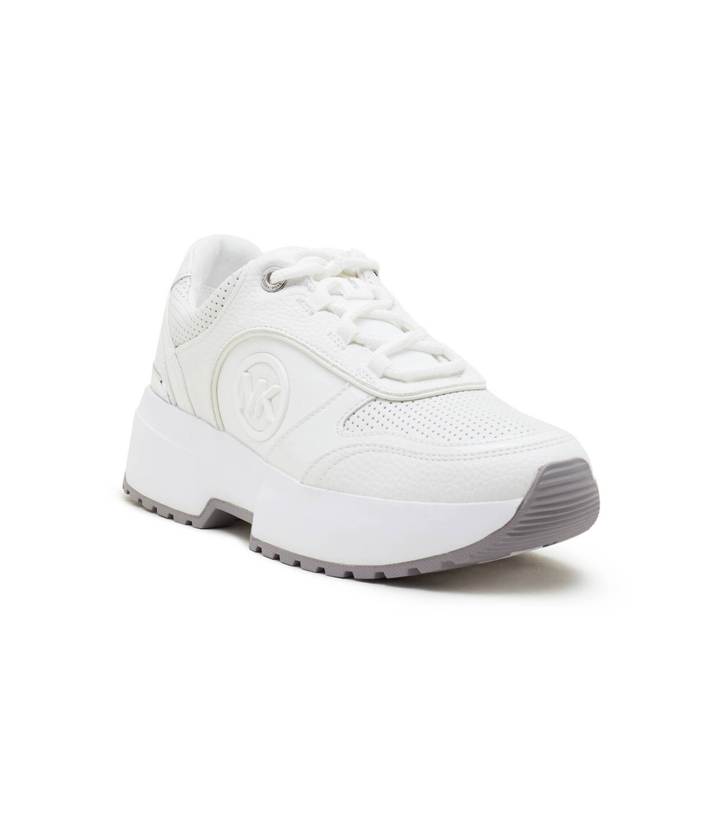Кожаные кроссовки percy trainer Michael Kors - белый(43H3PCFS1L)