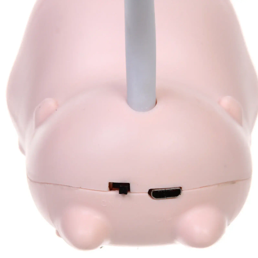Настольная лампа «Sweet deer» 7.5*13.5*20 см LED, USB 0.6-3W, Розовый