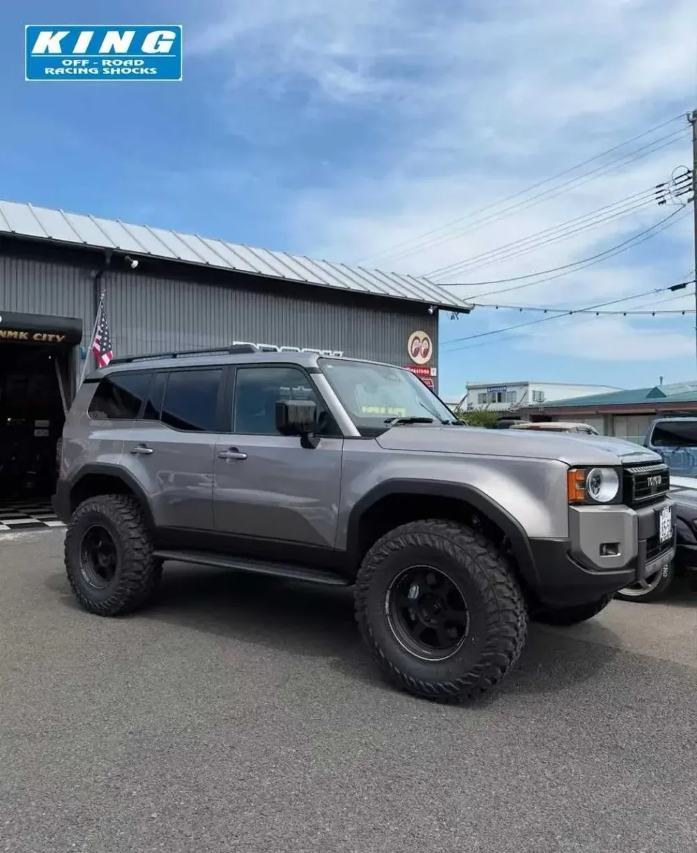 Подвеска KING в комплекте для Toyota Land Cruser Prado LC250 2024+ Тойота крузак крузер Внешний резервуар амортизаторы аморты