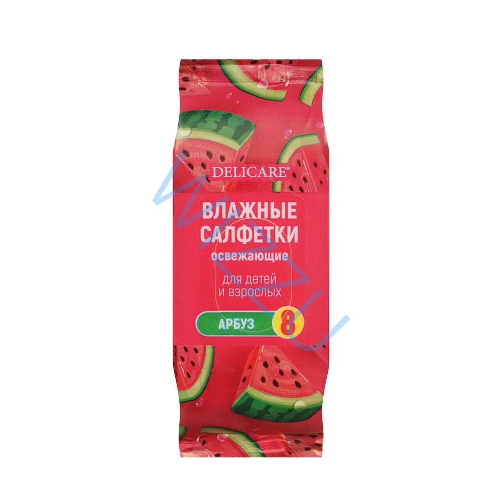 Салфетки Влаж. Kiwi Арбуз 120шт