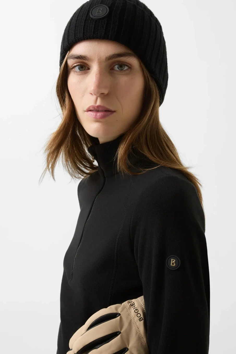 Толстовка BOGNER SPORT MEDITA2 в черном цвете