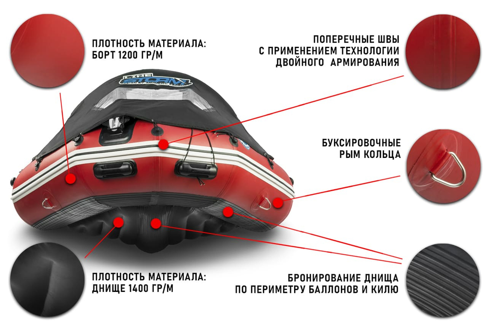 Лодка ПВХ STORMLINE Heavy Duty Air Pro 430 (2024)