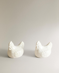 Набор для специй солонка и перечница фарфор Zara Home, фото 2