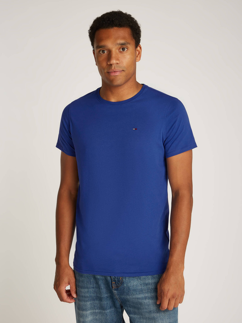 Футболка Tommy Jeans - голубой(DM0DM04411)