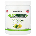 ALLMAX, ALLGREENS+®, лимон и лайм, 246 г (8,68 унции)