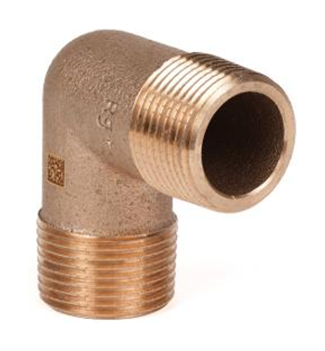 Угольник 90° бронзовый Рехау Aurline 3/4" НР