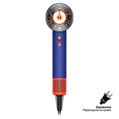 Фен Dyson Supersonic HD16 Nural Gift Edition, Vinca Blue / Topaz Orange, EU
