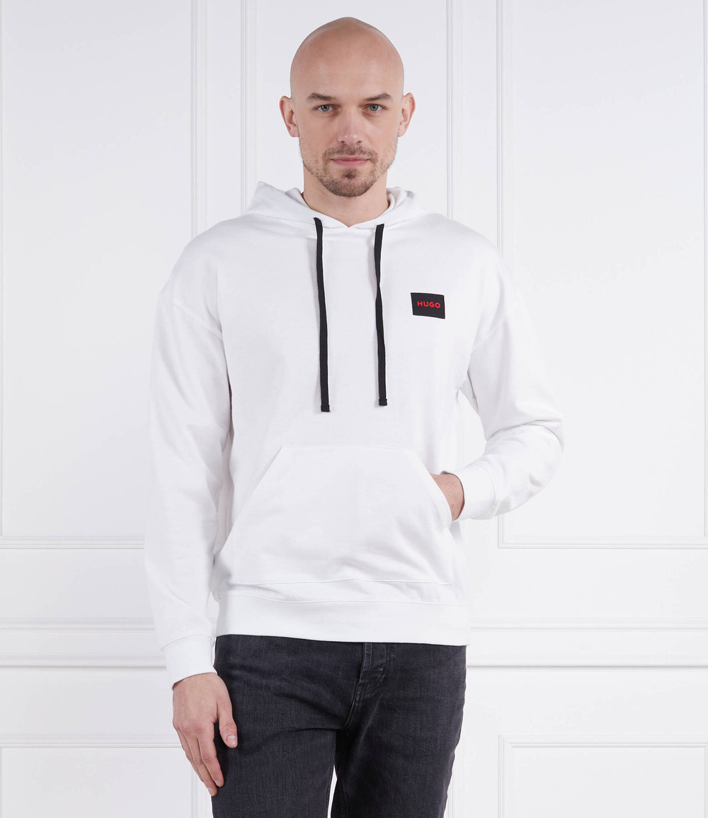 Худи Cut Logo Hoodie Hugo Bodywear - белый(50490276)
