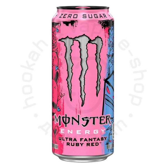 Напиток энергетический Monster Ultra Fantasy Ruby Red 500мл Ирландия ж/б