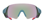 Спортивные очки с диоптриями 720armour Kamikaze + / Matte Teal Blue / HC Violet Pink Lens