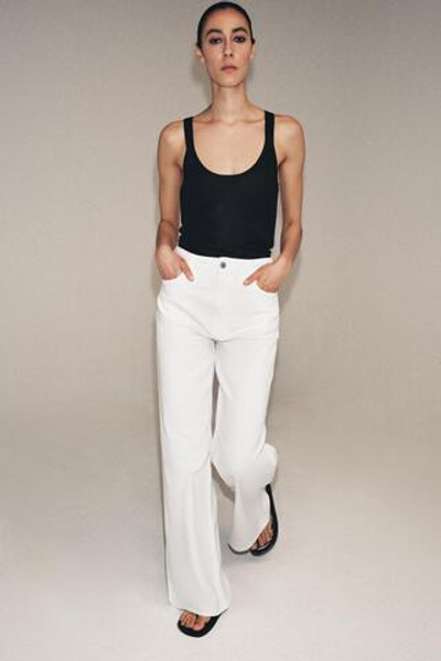 ДЖИНСЫ WIDE LEG С ВЫСОКОЙ ПОСАДКОЙ — ZW COLLECTION — ZARA