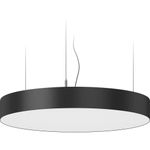 Светильник Round 30W D450мм 5000К черный подвесной IP40