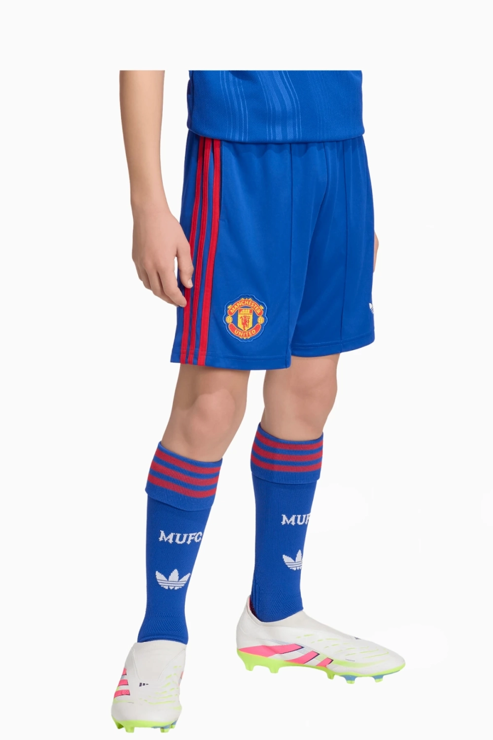 Шорты adidas Originals Manchester United 26/27 Away Junior - синий
