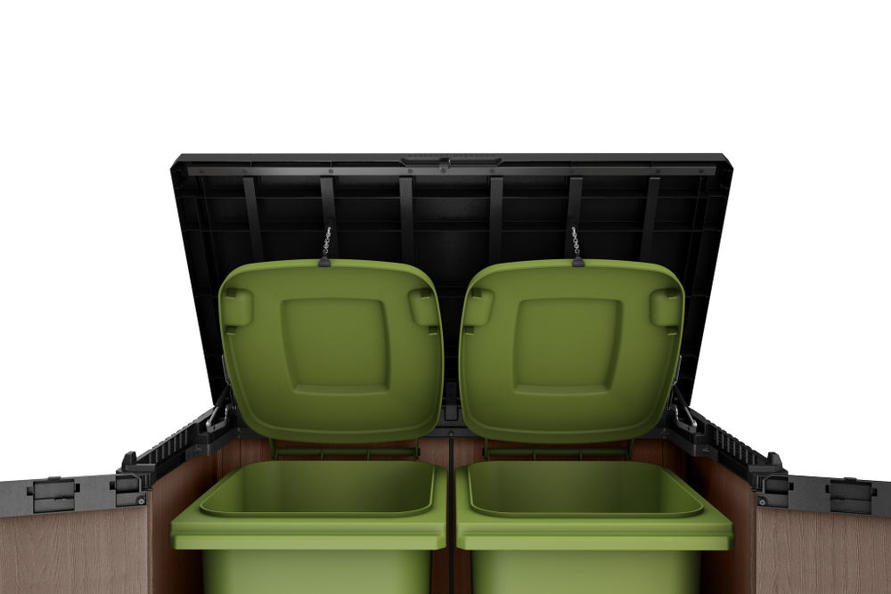 Ящик пластиковый Keter Darwin 1150 л brown
