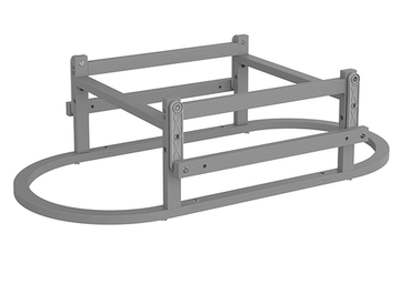 Маятник для кроватки Ellipsebed (серый)