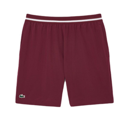 Мужские теннисные шорты Lacoste Tennis x Novak Djokovic Sportsuit Shorts - bordeaux