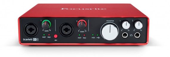 FOCUSRITE Scarlett 6i6 2nd Gen USB