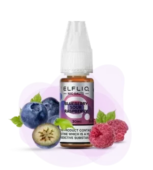 ELFLIQ - Blueberry Sour Raspberry (5% nic, 30ml)