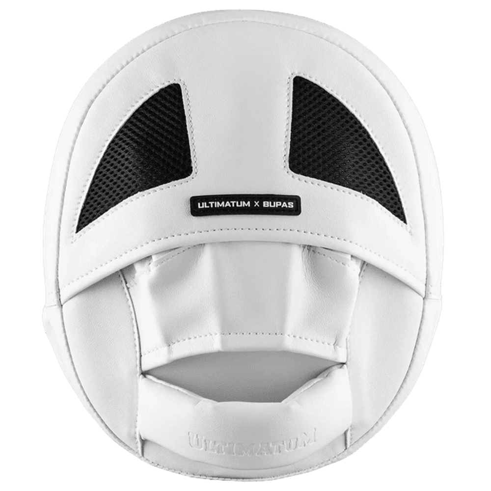 Лапы на воздушной подушке Ultimatum Boxing Bupas AirPads 2 White