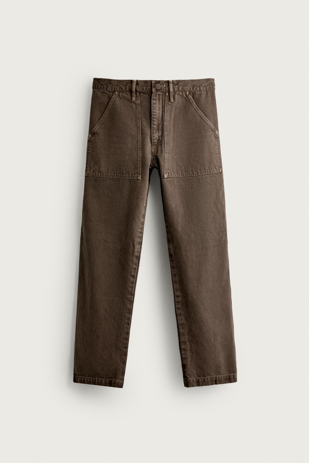 ДЖИНСЫ STRAIGHT FIT С КАРМАНАМИ 2026 TANAKA NY TYO LTD.© — ZARA