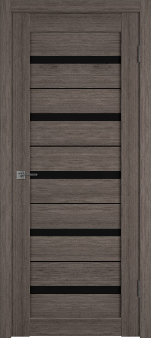 Дверь Atum Al 7 / Grey / Black Gloss BM / Владимирские двери