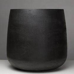 Кашпо CONE CHARCOAL D32 H36