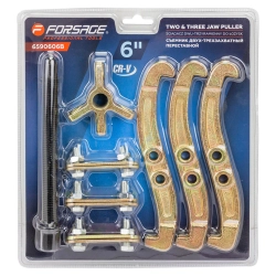 Съемник двух-трехзахватный переставной 6'' Forsage F-6590606B