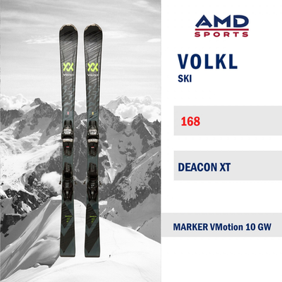 Горные лыжи VOLKL DEACON XT 168 + Vmotion GW 10