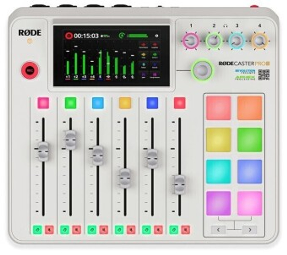 RODE RodeCaster Pro II White