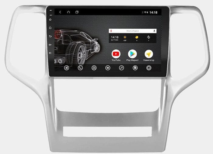 Магнитола для Jeep Grand Cherokee 2010-2013 - AK408R9-MTK Android 10