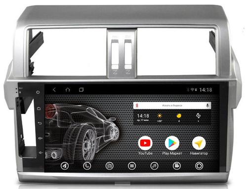Магнитола для Toyota Land Cruiser Prado 150 2014-2017 - AK361R10-MTK Android 10
